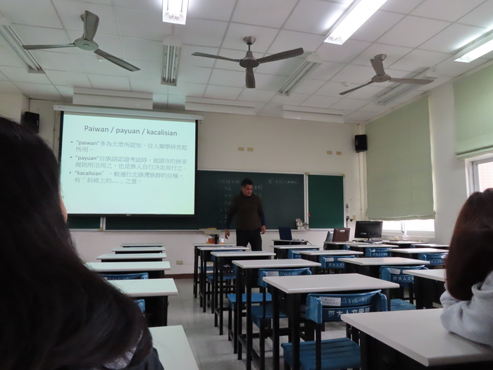 2019/03/08族語及文化講座-戴明雄牧師(認識排灣族 簡單說族語)圖片